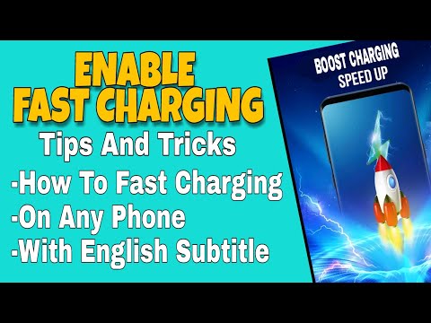 Enable Fast Charging | How To Fast Charging | Fast Charging Tips And Tricks