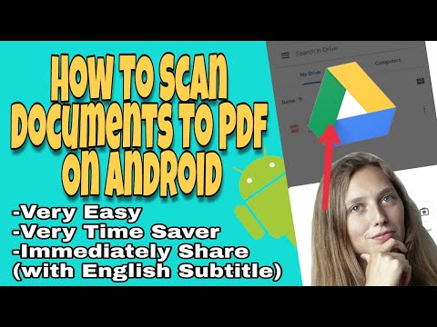 How to Scan Documents to PDF on Android Using Google Drive