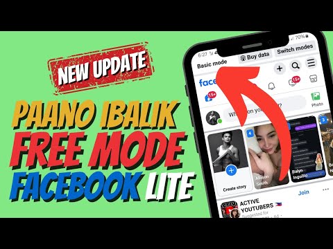 Paano Ibalik Ang Facebook Lite Freemode - New Update
