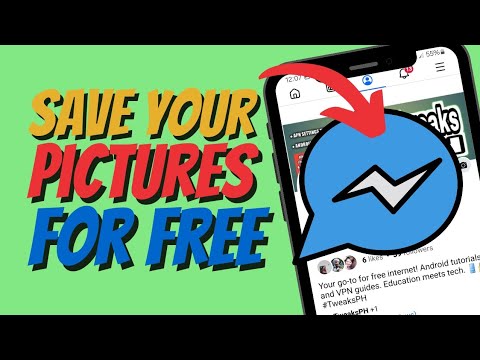How To Save Your Pictures for Free Online Using Facebook Messenger